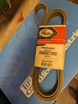 Serpentine Belt-premium Oe Micro-v Gates K080872. Fixed Price $65.00.