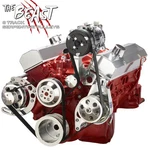 Sbc Serpentine Pulley Conversion Kit Air Conditioning 350 400 Chevy Small Block. Fixed Price $625.00.