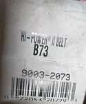 Gates B73 Hi-power Ii Classical Section Wrapped V-belt 21/32 X 76. Fixed Price $18.00.