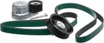 New Serpentine Belt Drive Component Kit Gates 90K-38285. Fixed Price $342.07.
