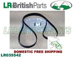 Genuine Land Rover Drive Belt Range 13-21 Sport 14-22 LR184623. Fixed Price $107.00.