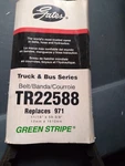 New Gates TR22588 Heavy Duty V-belt 11/16" X 59-3/8". Fixed Price $21.75.