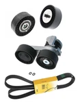 Drive Belt Tensioner & Idler Pulleys Kit For Bmw E82 E88 E90 E92 135I 335I. Fixed Price $181.47.