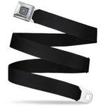 General Motors Logo Black Webbing Seatbelt Chrome Buckle Official Licensed. Fixed Price $31.99.