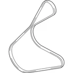 Genuine Ford Serpentine Belt JX6Z8620F. Fixed Price $36.12.