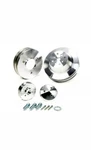 March Performance Chevy V-belt Pulley Kit #7530, Bbc, Pc Set. Fixed Price $179.97.