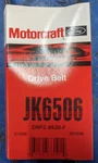 Oem Ford Motocraft JK6-506 Serpentine Drive Belt D9PZ-8620-F Focus F-150 Ih. Fixed Price $24.99.