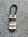 Nos Gates Micro-v Belt K040270 4PK700. Free Shipping. Fixed Price $13.99.