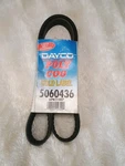 Dayco 5060436 Poly Cog Serpentine Belt Gold Label. Fixed Price $14.88.