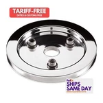Billet Specialties 79210, One Bbc Grv Crank Pulley Lwp Polished Perfo. Fixed Price $167.10.