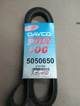 Serpentine Belt-vin: M Dayco Polycog 5050650. Fixed Price $11.50.