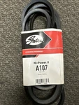 Gates A107 Hi-power Ii V-belts. Fixed Price $31.99.