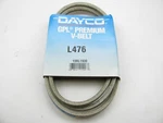 Dayco L476 Lawn & Garden Power Equipment Accessory Drive Belt - 1/2" X 76". Fixed Price $25.19.