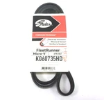 K060735HD New Gates Serpentine Heavy Duty Micro-v Belt 6PK1867 74-1/8" X 13/16". Fixed Price $19.97.