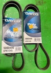 Dayco 5060490 6PK1245 Serpentine Belts See Desc For Fit Lot Of Ships Free. Fixed Price $28.99.