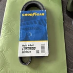 Serpentine Belt-multi V-belt Goodyear 1060600. Fixed Price $20.00.