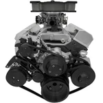 Small Block Chevy Serpentine Conversion Long Water Pump March Sbc 350 383 Black. Fixed Price $579.99.