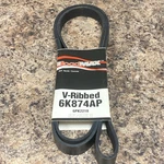 Roadmax 6K874AP/GATES K060874 Vrib Belt Chevy, Ford, Jeep, Etc Free Shipping. Fixed Price $19.99.