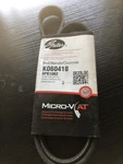 Serpentine Belt-premium Oe Micro-v Gates K060418... Fixed Price $13.79.