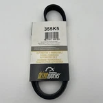 Driveworks Poly Rib Serpentine Belt; 35.5 Long, Count 355K5. Fixed Price $9.74.