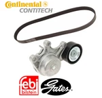 Oem Belt Tensioner Assembly Pulley Drive For Bmw 2.0L Febi-gates Contitech. Fixed Price $124.52.