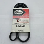 Gates Micro-v Serpentive Belt K070640 7PK1627. Fixed Price $27.41.
