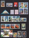 2007 Nh Complete Commemorative Year Set 96 Stamps Listed Below- Free Usa Ship. Fixed Price $105.88.