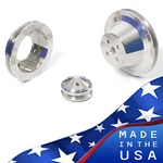 Small Block Ford Pulleys 289 302 351W Underdrive V-belt Kit 1V Sbf. Fixed Price $169.00.