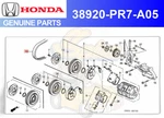 Oem Acura 38920-PR7-A05 Compressor Belt Genuine Part. Fixed Price $40.46.