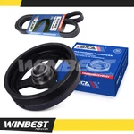 Harmonic Balancer Serpentine Belt For 04-05 Chevrolet Colorado Gmc Canyon 2.8L. Fixed Price $44.50.