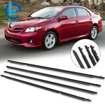4PCS Weather Strips Window Moulding Trim Seal Belt For Toyota Corolla 2009-2012. Fixed Price $28.42.