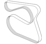 Genuine Ford Serpentine Belt F1EZ-8620-A. Fixed Price $58.24.