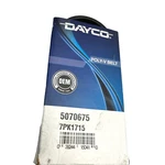 Dayco 5070675 Poly-v Belt. Fixed Price $54.99.