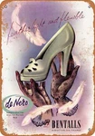 Metal Sign - 1949 Bentalls Ladies Shoes Vintage Look Reproduction. Fixed Price $29.96.