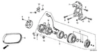 Genuine Honda Belt Compressor 38920-PH4-667. Fixed Price $29.75.