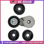 3* Tensioner Assembly W/ Pulley Kit For Chevrolet Malibu Equinox Pontiac Torrent. Fixed Price $139.31.
