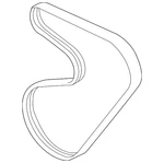 Genuine Subaru Serpentine Belt 809221150. Fixed Price $30.20.