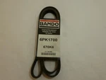 197405 New-no Box; Bando 6PK1700 Serpentine Belt 670K6; 6-RIBS 67.0"L; 1MHB6. Fixed Price $23.94.