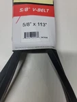 Maxpower 347658 Premium Belt Reinforced With Kevlar Fiber Cords, 5/8" 113". Fixed Price $34.99.