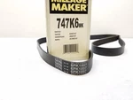747K6MK Mileage Maker Black Serpentine Belt Made Mexico Free Shipping. Fixed Price $15.58.