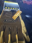Kinco 2014-L Men's Indoor/outdoor Hybrid Work Gloves Size Large. Fixed Price $9.42.