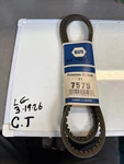 Napa Premium Xl Belt 25-14603, Same As 25-7575, Vintage Nos. Fixed Price $13.50.