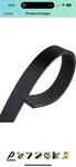 Gates Micro-v Serpentine Belt For ZZMC18381 PK060415 L36-6105 K4156 Yq. Fixed Price $19.99.