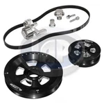 Serpentine Belt Drive Component Kit Iap/kuhltek Motorwerks M10400330. Fixed Price $449.36.