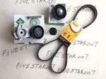 Alternator Belt +ina Tensioner & Idler Pulley Kit For Bmw 1 5 X3 Verify Part#?. Fixed Price $129.40.