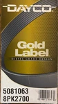 Dayco Gold Label Serpentine Belt 5081063. Fixed Price $39.99.