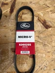 Serpentine Belt-premium Oe Micro-v Gates K060295. Fixed Price $15.00.