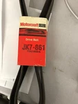 Nos Ford Belt Serpentine JK7-861 F2AZ-8620-A Motorcraft Drive. Fixed Price $12.95.