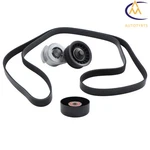 Serpentine Belt Tensioner Pulley Kit For Dodge Dakota Durango Ram 1500 1992-2003. Fixed Price $34.16.