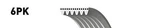 Gates Alternator Fan V-ribbed Drive Belt 6PK1390 Brand New 5 Year Warranty. Fixed Price $23.54.